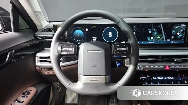 Hyundai Grandeur Hybrid (GN7) 2024 Черный из Кореи, фото 2