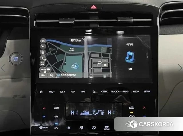 Hyundai Tucson (NX4) 2023 Серебристо-серый из Кореи, фото 2