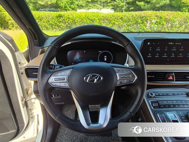 Hyundai The New Santa Fe 2022 Белый из Кореи, фото 2