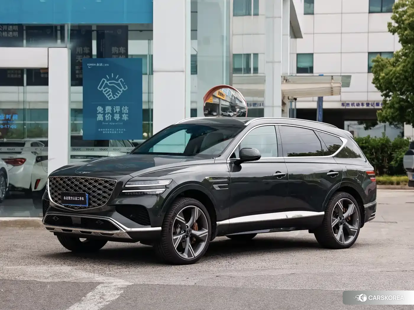 Genisys GV80 2024 Зеленый из Китая, фото 2