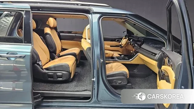 Kia Carnival 4th generation 2022 Небесно-голубой из Кореи, фото 2