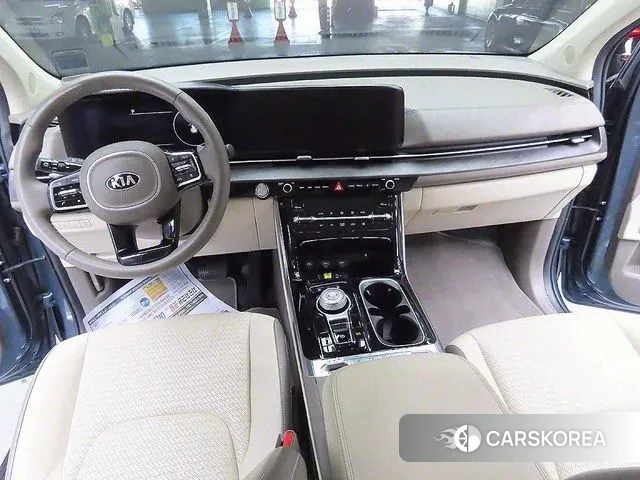 Kia Carnival 4th generation 2021 Небесно-голубой из Кореи, фото 2