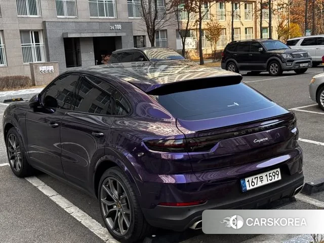 Porsche Cayenne (PO536) 2020 Черный из Кореи, фото 2