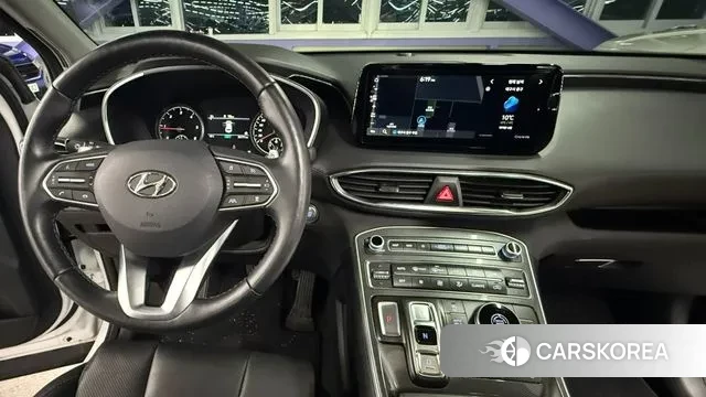 Hyundai The New Santa Fe 2023 Белый из Кореи, фото 2