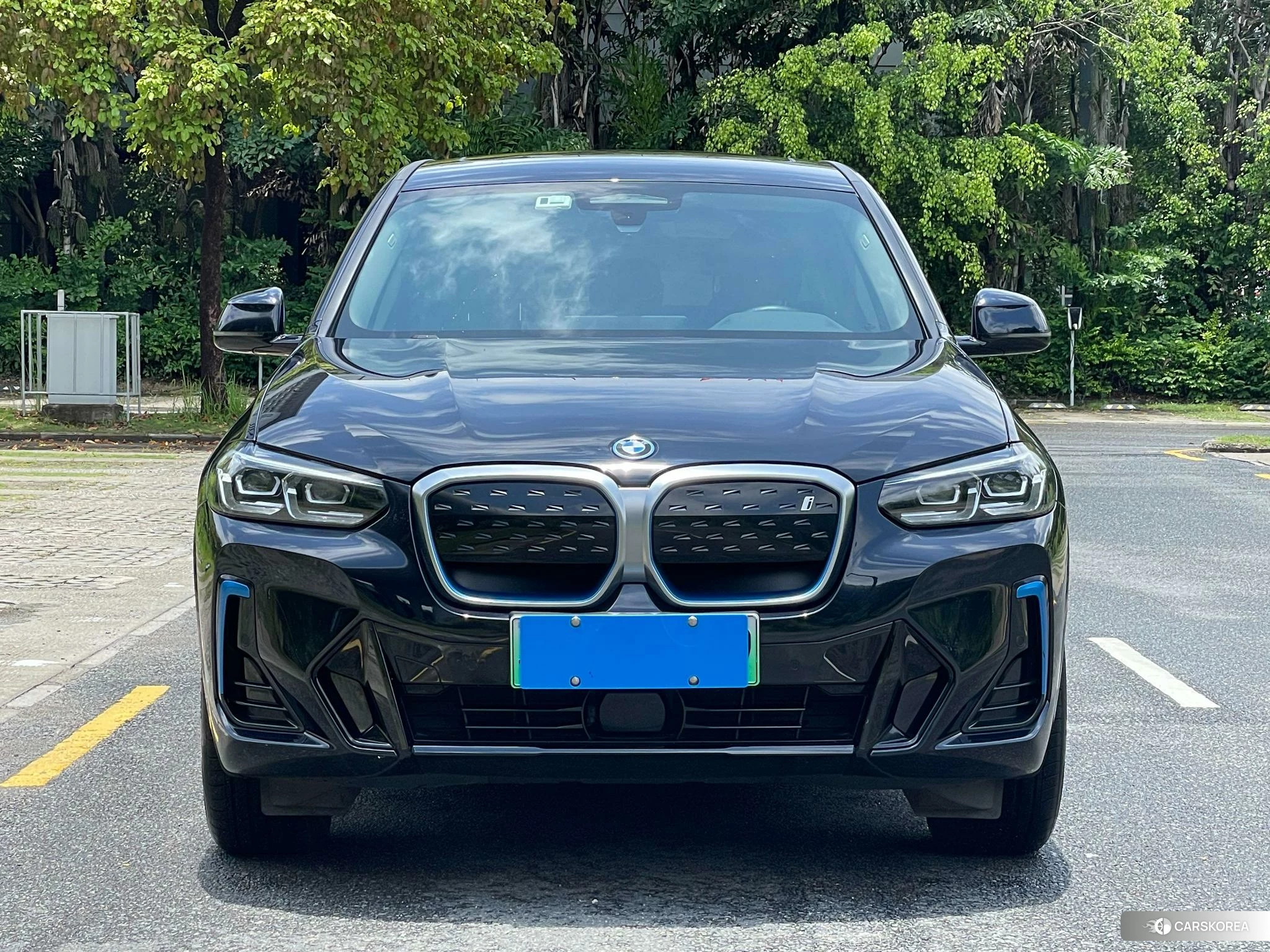 BMW iX3 2021 Синий из Китая, фото 2