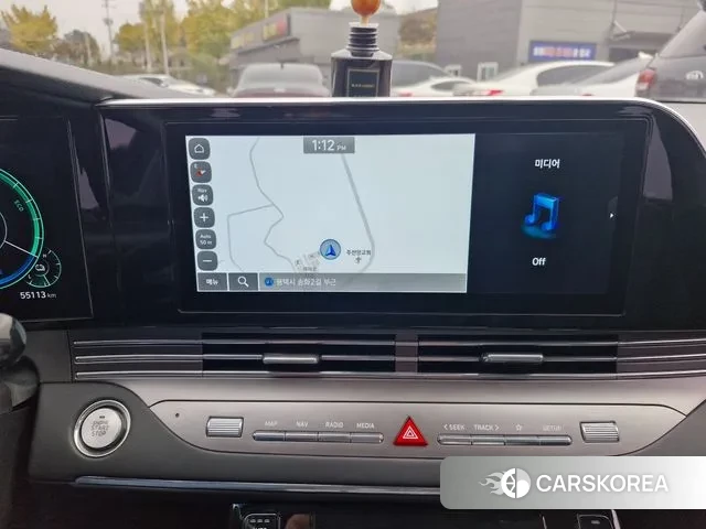 Hyundai The New Grandeur IG Hybrid 2022 Белый из Кореи, фото 2