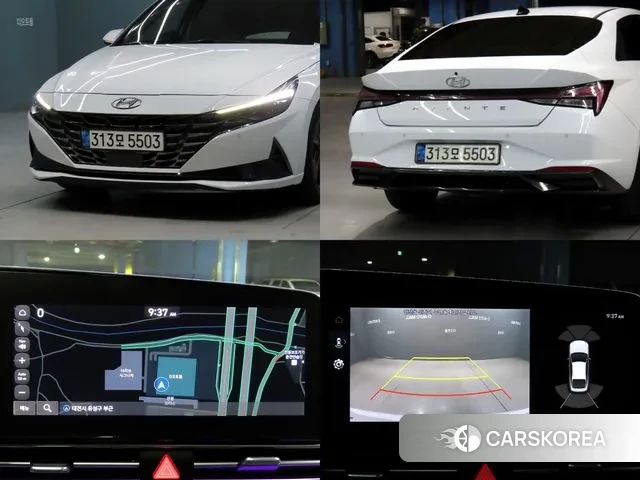 Hyundai Avante (CN7) 2021 Белый из Кореи, фото 2