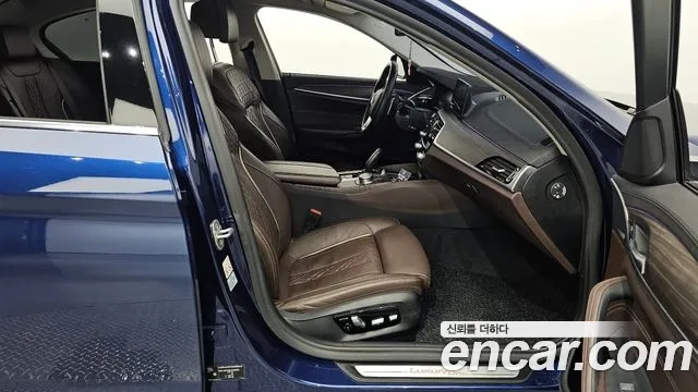 BMW 5 Series (G30) 2020 Синий из Кореи, фото 2