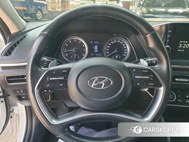 Hyundai Sonata (DN8) 2019 Белый из Кореи, фото 2