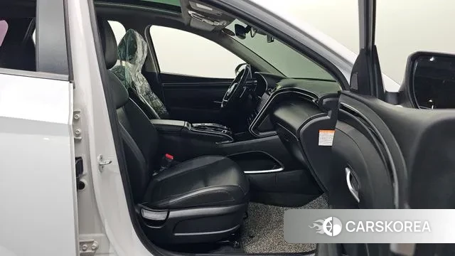 Hyundai Tucson Hybrid (NX4) 2021 Белый из Кореи, фото 2