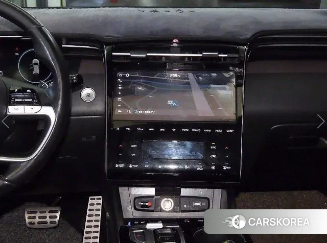 Hyundai Tucson Hybrid (NX4) 2020 Белый из Кореи, фото 2