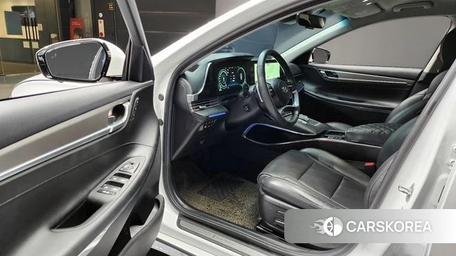 Hyundai The New Grandeur IG Hybrid 2021 Белый из Кореи, фото 2
