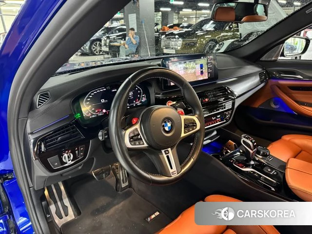 BMW M5 (F90) 2022 Синий из Кореи, фото 2