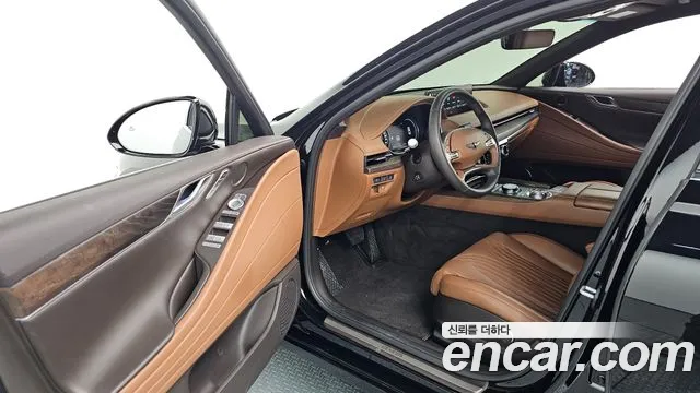 Genesis G80 (RG3) 2023 Черный из Кореи, фото 2