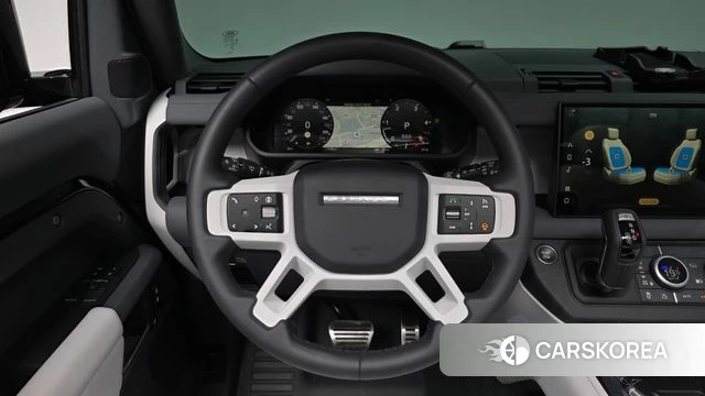 Land Rover Defender (L663) 2025 Черный из Кореи, фото 2