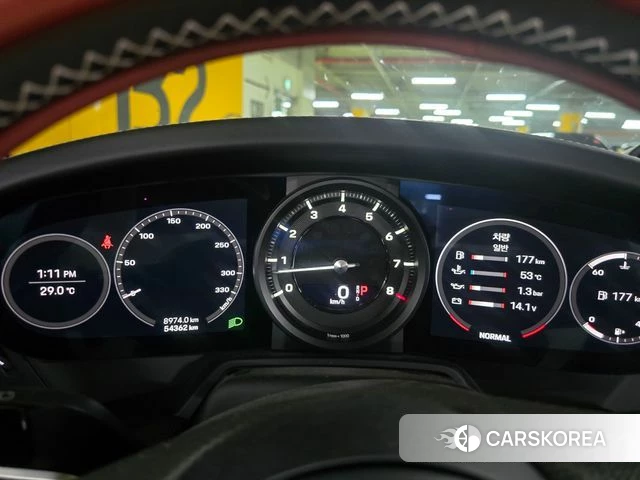 Porsche 911(992) 2020 Серебристо-серый из Кореи, фото 2