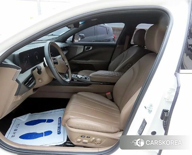 Kia K8 Hybrid 2022 Белый из Кореи, фото 2