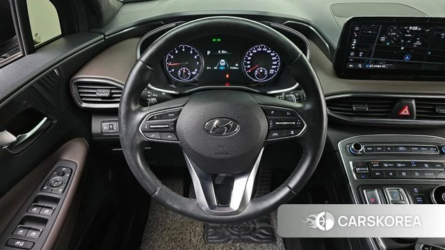 Hyundai The New Santa Fe 2021 Черный из Кореи, фото 2