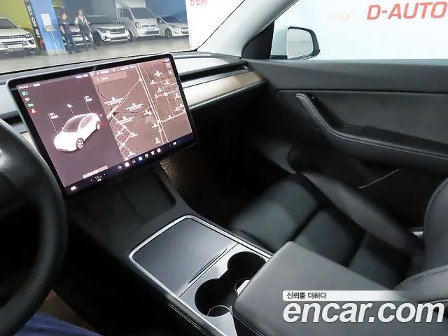 Tesla Model Y 2021 Белый из Кореи, фото 2