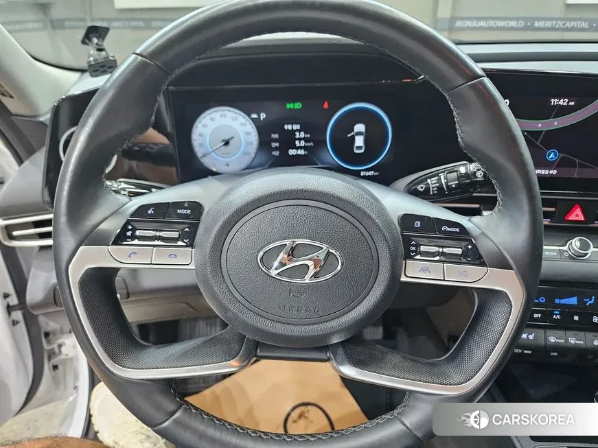 Hyundai Avante (CN7) 2021 Белый из Кореи, фото 2