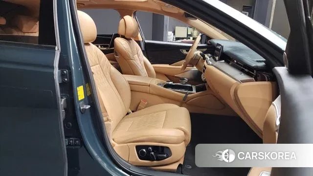 Kia The New K9 2nd generation 2021 Темно-зеленый из Кореи, фото 2