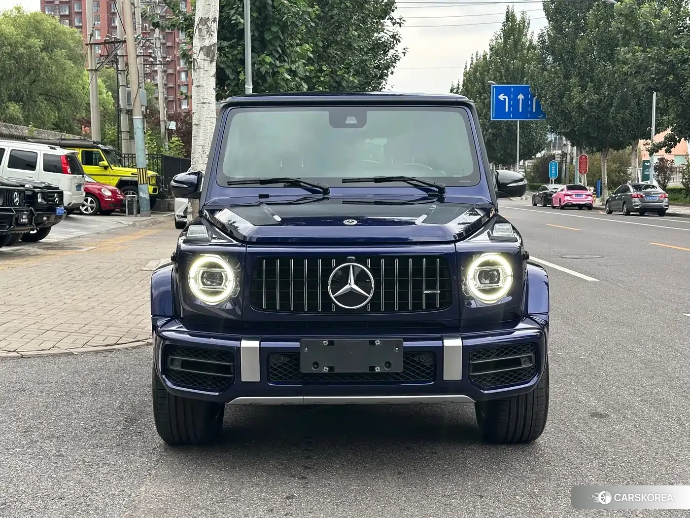 Mercedes-Benz G-class AMG 2019 Синий из Китая, фото 2