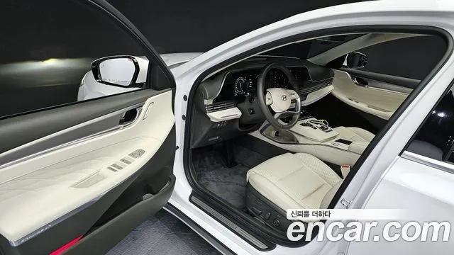 Hyundai The New Grandeur IG Hybrid 2021 Белый из Кореи, фото 2