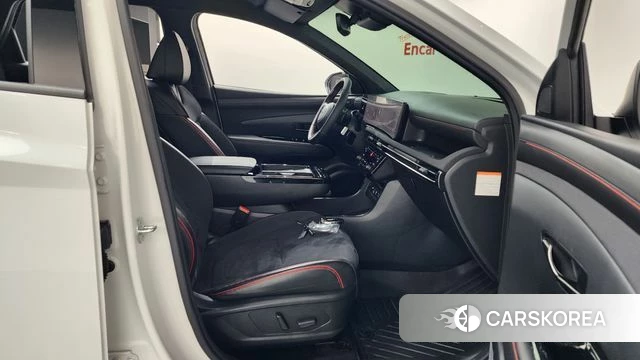 Hyundai The New Tucson Hybrid (NX4) 2024 Белый из Кореи, фото 2