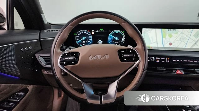 Kia K8 Hybrid 2022 Черный из Кореи, фото 2