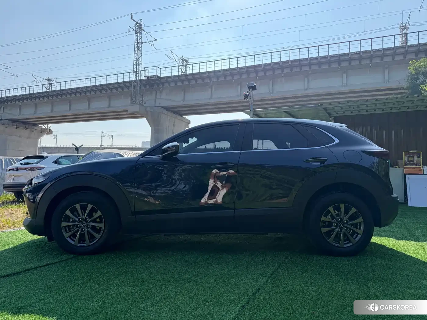 Mazda CX-30 2022 Синий из Китая, фото 2