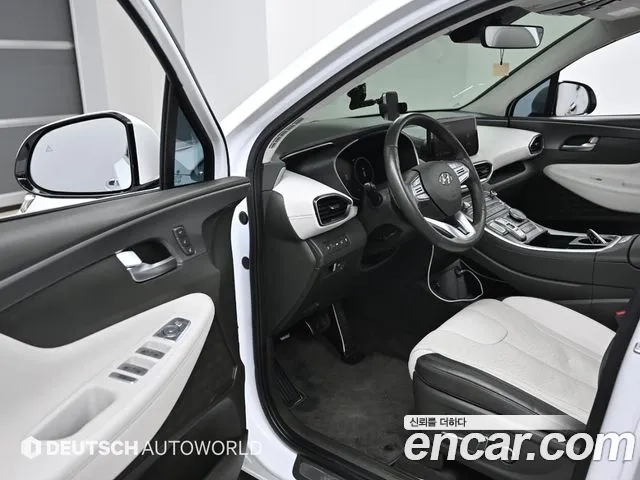 Hyundai The New Santa Fe 2021 Белый из Кореи, фото 2