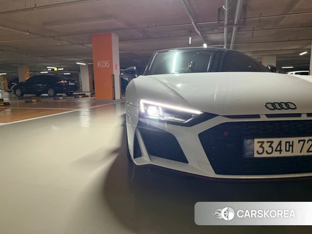 Audi R8 (4S) 2021 Белый из Кореи, фото 2