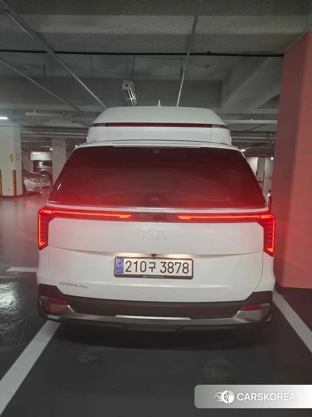 Kia The New Carnival 4th Generation 2024 Белый из Кореи, фото 2