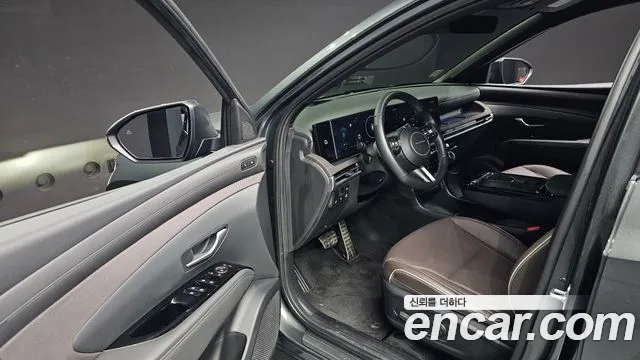 Hyundai The New Tucson Hybrid (NX4) 2024 Серый из Кореи, фото 2