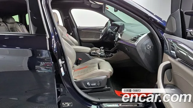 BMW X4M (G02) 2022 Черный из Кореи, фото 2