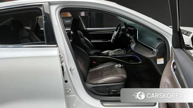 Hyundai The New Grandeur IG Hybrid 2020 Белый из Кореи, фото 2