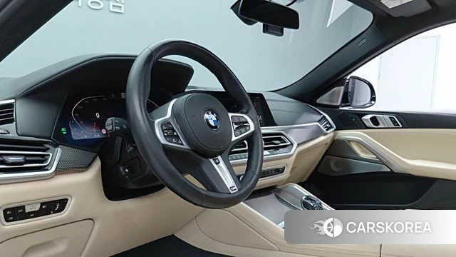 BMW X6 (G06) 2021 Черный из Кореи, фото 2