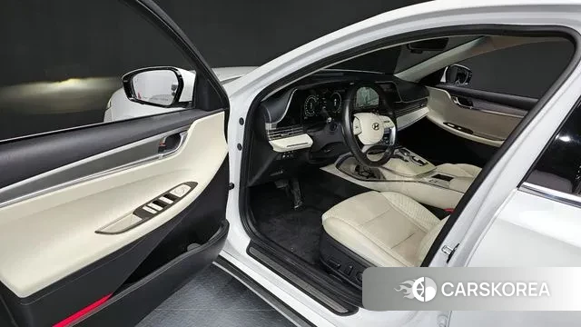 Hyundai The New Grandeur IG Hybrid 2021 Белый из Кореи, фото 2