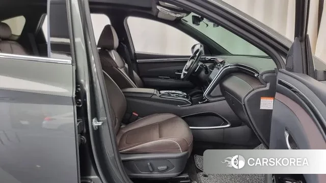 Hyundai Tucson Hybrid (NX4) 2020 Серый из Кореи, фото 2