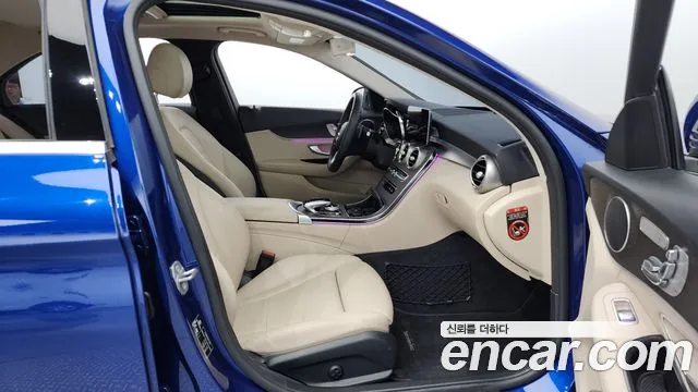 Mercedes-Benz C-Class W205 2019 Синий из Кореи, фото 2