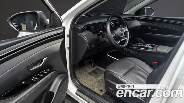 Hyundai Tucson Hybrid (NX4) 2021 Белый из Кореи, фото 2