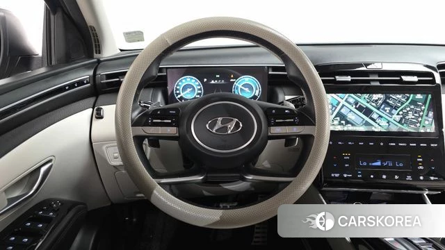 Hyundai Tucson Hybrid (NX4) 2022 Серый из Кореи, фото 2