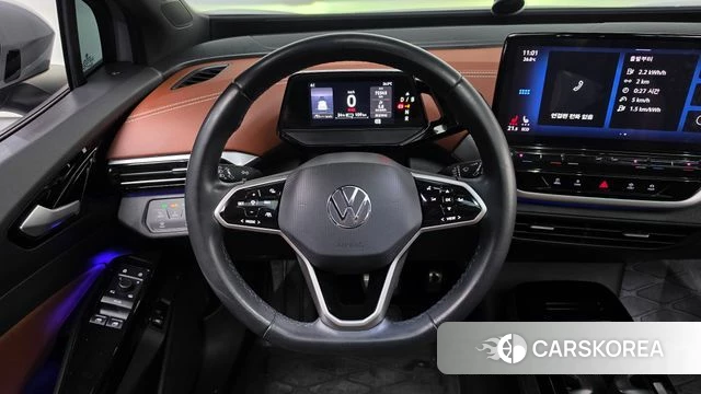 Volkswagen ID.4 2022 Серый из Кореи, фото 2