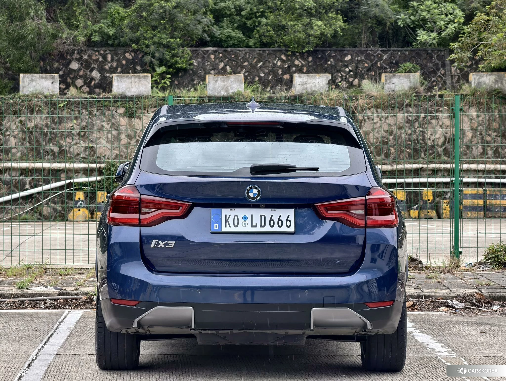 BMW iX3 2021 Синий из Китая, фото 2