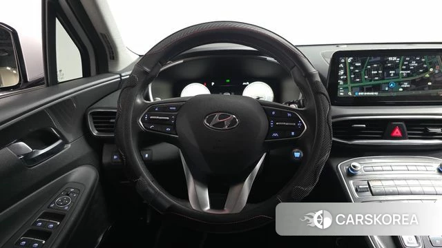 Hyundai The New Santa Fe 2020 Белый из Кореи, фото 2