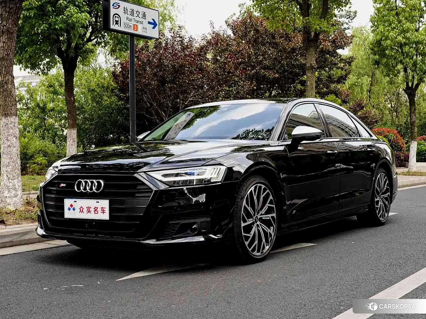 Audi S8 2021 Черный из Китая, фото 2