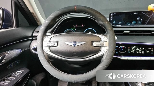 Genesis GV70 2021 Синий из Кореи, фото 2