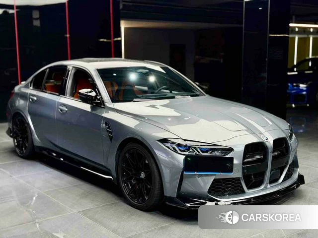BMW M3 2024 Серебристо-серый из Китая, фото 2