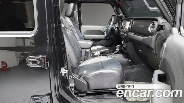 Jeep Wrangler (JL) 2023 Черный из Кореи, фото 2