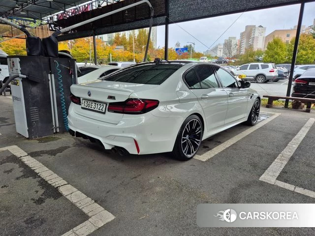 BMW M5 (F90) 2020 Белый из Кореи, фото 2